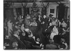Christmas Party at the Casements circa 1930